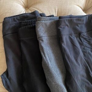 4 pairs of XL organic cotton Leggings PACT
